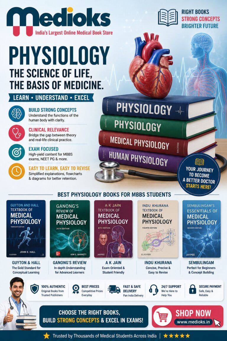 Which Physiology Book Is Best for Concept Learning and Exams? A Complete MBBS Student Guide